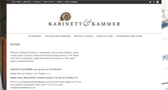 Desktop Screenshot of kabinettandkammer.com